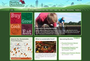 Feeding Manchester website