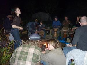 Drumming at Middlewood 1